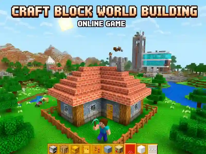 Oyunu Craft Blok Dünya Binası çevrimiçi