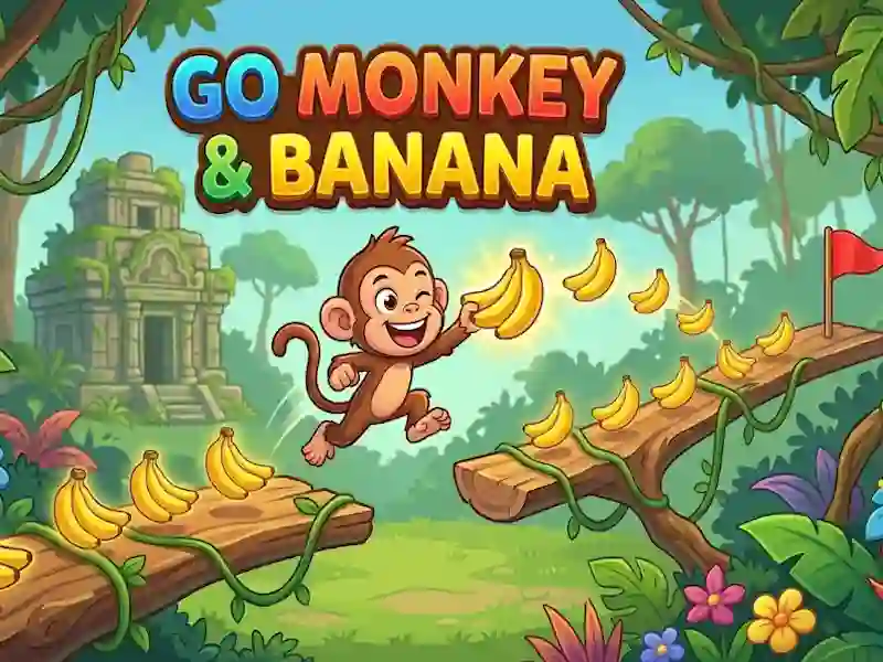 Oyunu Go monkey & Banana çevrimiçi
