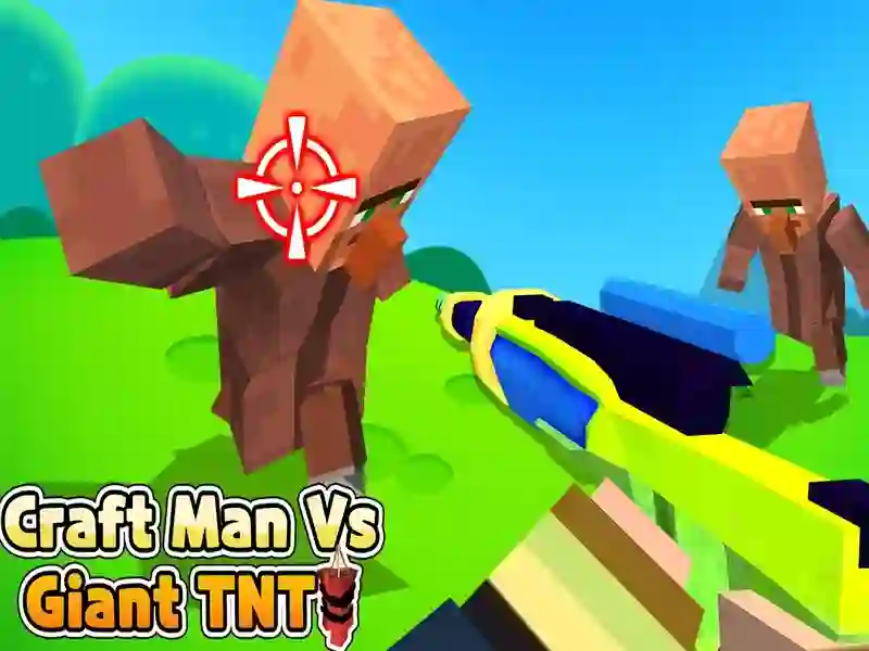 Oyunu Craft Man vs dev tnt çevrimiçi