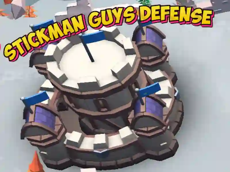 Oyunu Stickman Guys savunma çevrimiçi