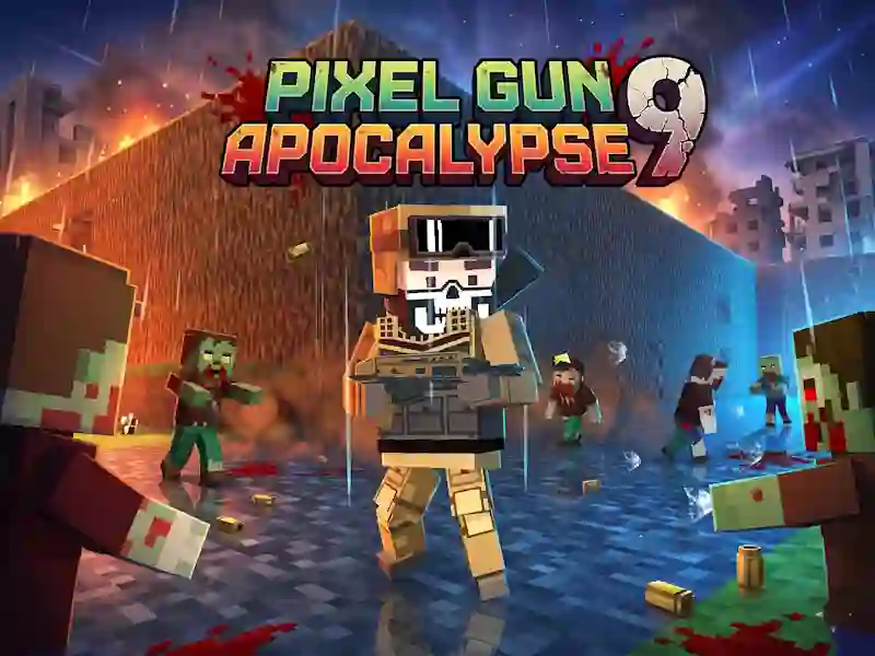 Oyunu Pixel gun apocalypse 9 çevrimiçi