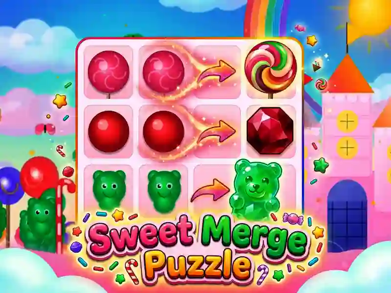 Oyunu Sweet Merge Puzzle çevrimiçi