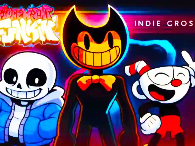 Oyunu FNF vs indie Cross çevrimiçi
