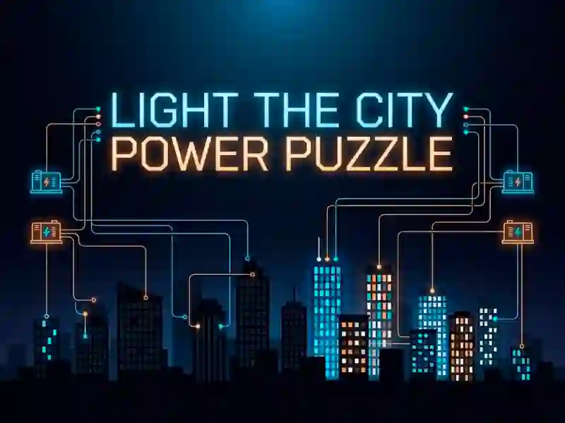 Oyunu Light the City Power Puzzle çevrimiçi