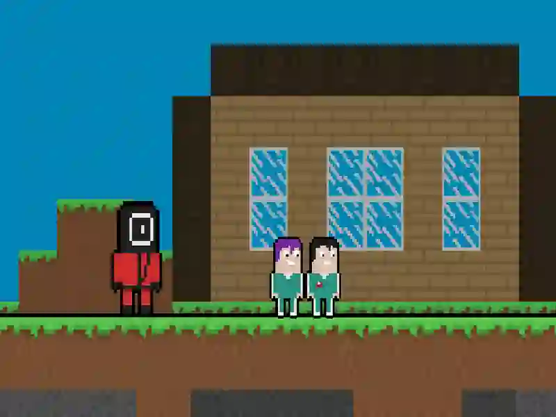 Oyunu Squid kaçış ama blockworld çevrimiçi