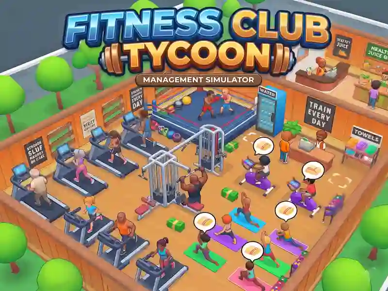 Oyunu Fitness Club Tycoon çevrimiçi