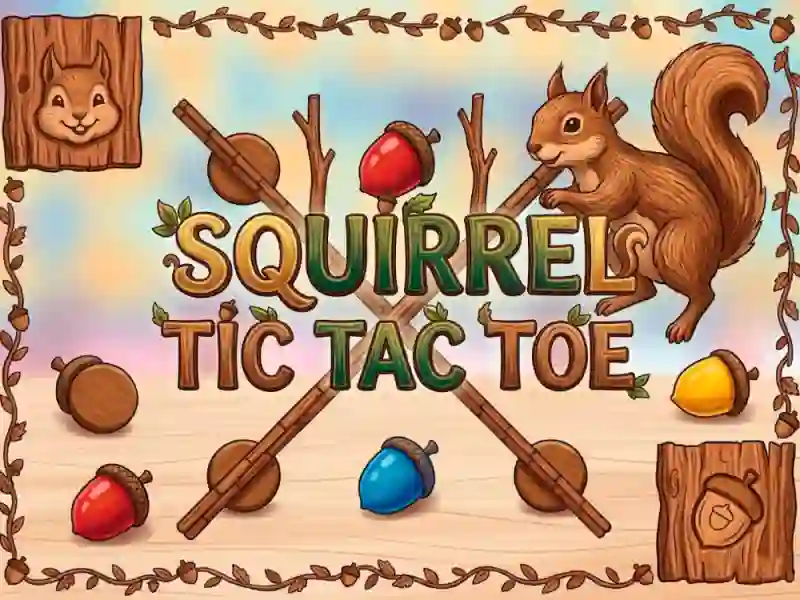 Oyunu Sincap Tic Tac Toe çevrimiçi