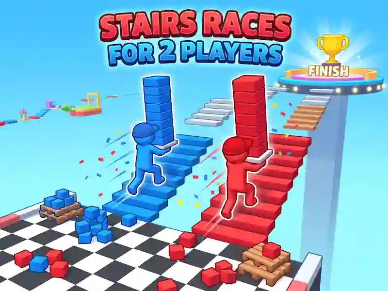 Oyunu Stairs Races For 2 Players çevrimiçi