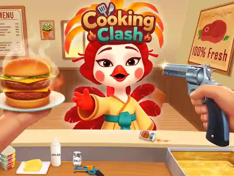 Oyunu Cooking Clash çevrimiçi