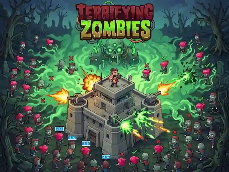 Oyunu Terrifying Zombies çevrimiçi