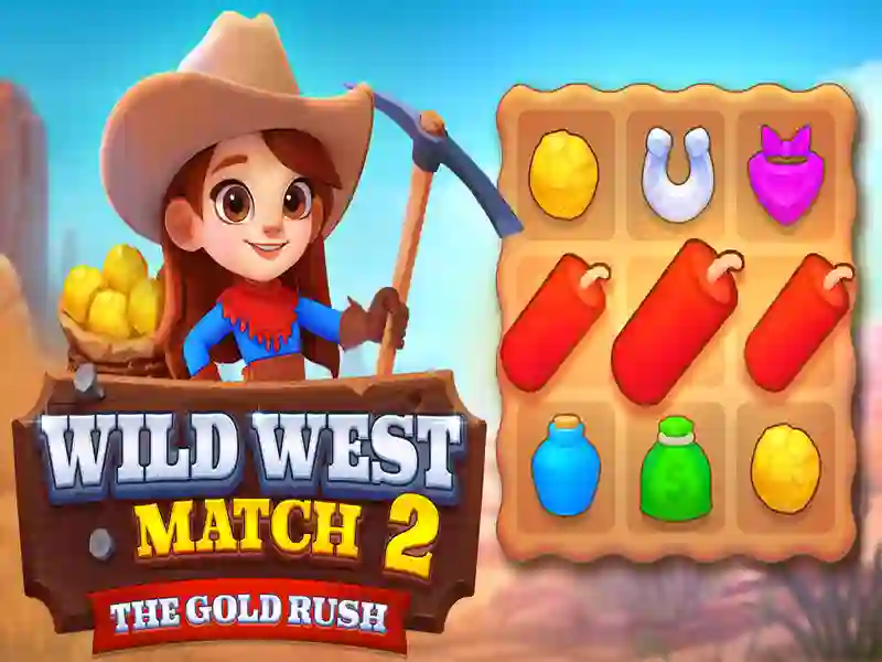 Oyunu Wild West Match 2: The Gold Rush çevrimiçi