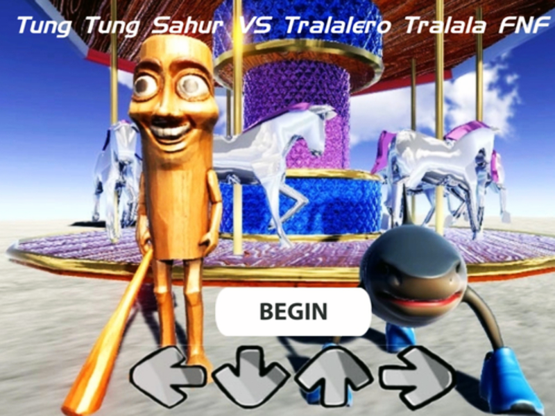 Oyunu Tung Tung Sahur vs Tralalero Tralala Fnf çevrimiçi