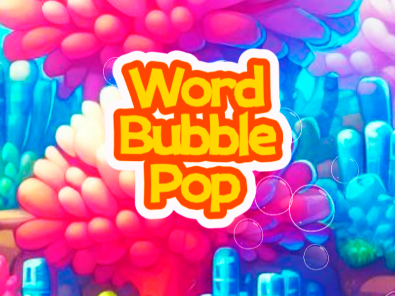 Oyunu Kelime Bubble Pop çevrimiçi