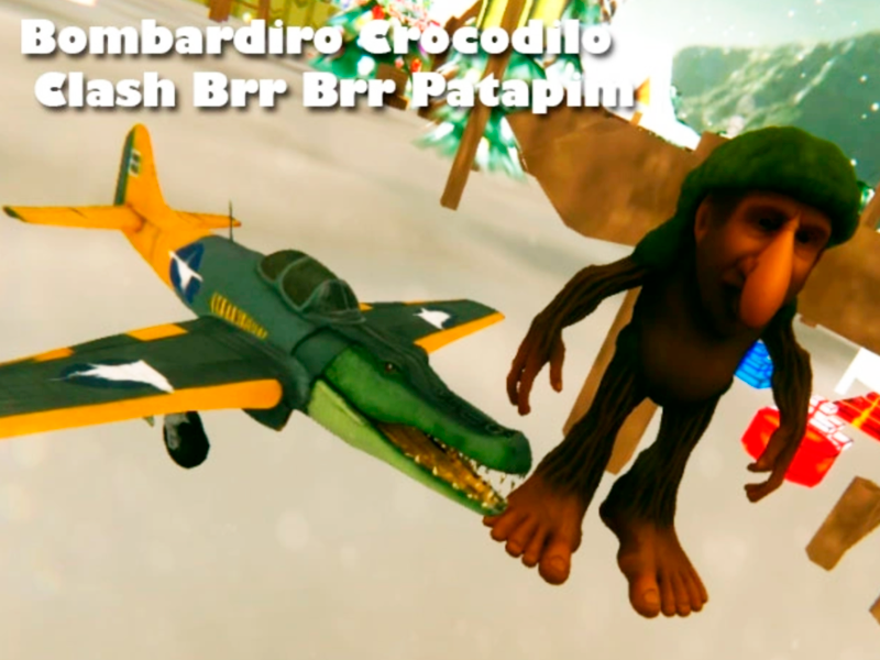 Oyunu Bombardiro crocodilo çatışması brr brr patapim çevrimiçi