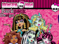 Oyunu Monster High Sırt Çantası Tasarımı çevrimiçi