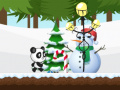 Oyunu Noel Panda Koşusu çevrimiçi