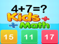 Oyunu Çocuklar için Matematik çevrimiçi