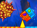 Oyunu Ateş ve Su: Geometri Dash çevrimiçi