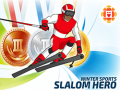 Oyunu Kış Sporları: Slalom Kahramanı çevrimiçi