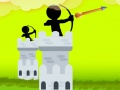 Oyunu Stickman Okçusu Kaleyi çevrimiçi