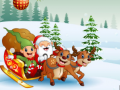 Oyunu Noel Baba Hediye Koşusu çevrimiçi