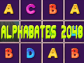 Oyunu Alfabe 2048 çevrimiçi