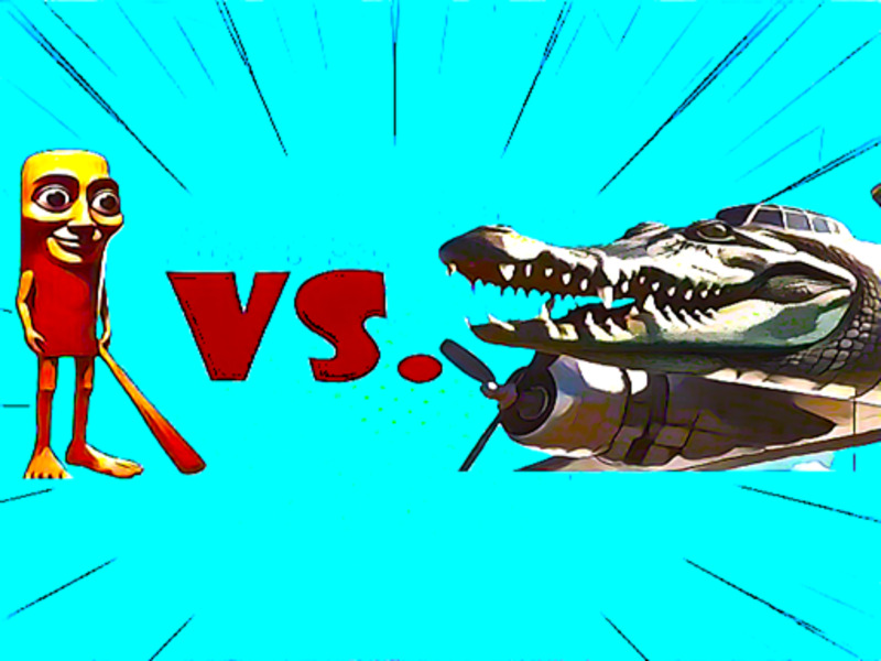 Oyunu Tung Tung Tung Sahur vs Bombardino Crocodilo çevrimiçi