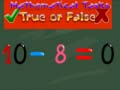 Oyunu Matematik Görevleri Doğru mu Yanlış mı çevrimiçi