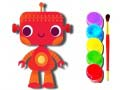 Oyunu Okula Dönüş: Robot Boyama Kitabı çevrimiçi