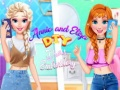 Oyunu Annie ve Eliza DIY Elbise Nakışı çevrimiçi