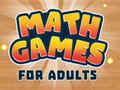 Oyunu Yetişkinler için Matematik Oyunları çevrimiçi