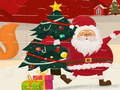 Oyunu Noel Baba Neşeli Yılbaşı Bulmacası çevrimiçi