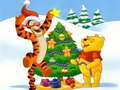 Oyunu Winnie the Pooh Noel Yapbozu çevrimiçi