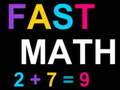 Oyunu Hızlı Matematik çevrimiçi