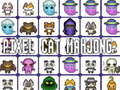 Oyunu Kedi Piksel Mahjong çevrimiçi