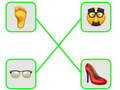 Oyunu Emoji Eşleştirme Bulmacası çevrimiçi