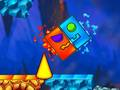 Oyunu Geometri Neon Dash Gökkuşağı çevrimiçi