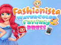 Oyunu Fashionista: Sulu Boya Fantastik Elbise çevrimiçi