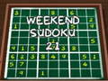 Oyunu Hafta Sonu Sudoku 21 çevrimiçi