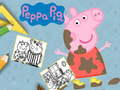 Oyunu Peppa Pig Boyama Kitabı çevrimiçi