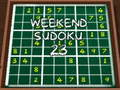 Oyunu Haftasonu Sudoku 23 çevrimiçi