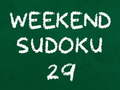 Oyunu Hafta Sonu Sudoku 29 çevrimiçi