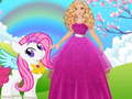Oyunu Barbie ve Pony Giydirme çevrimiçi