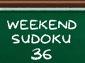 Oyunu Hafta Sonu Sudoku 36 çevrimiçi