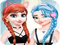 Oyunu Elsa ve Anna Kostüm ve Makyaj çevrimiçi