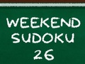 Oyunu Hafta Sonu Sudoku 26 çevrimiçi