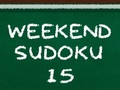 Oyunu Hafta Sonu Sudoku 15 çevrimiçi