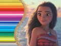 Oyunu Moana için Boyama Kitabı çevrimiçi