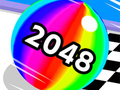 Oyunu Renkli Top Koşusu 2048 çevrimiçi