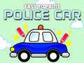 Oyunu Boyaması Kolay Polis Aracı çevrimiçi